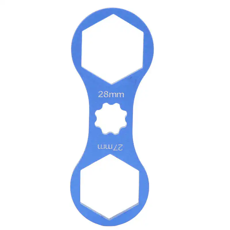 Front Shoulder Cover Wrench 4mm Thick Easy Carry Aluminum Alloy Material Simple Operation Bicycle Front Fork Wrench
Front Shoulder Cover Wrench 4mm Thick Easy Carry Aluminum Alloy Material Simple Operation Bicycle Front Fork Wrench