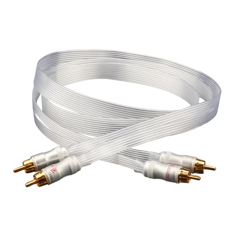 High-purity 5N Single Crystal Copper OCC Silver-plated 0.5m Signal Line HIFI Audio-Line Power Amplifier Cable 40JB
High-purity 5N Single Crystal Copper OCC Silver-plated 0.5m Signal Line HIFI Audio-Line Power Amplifier Cable 40JB