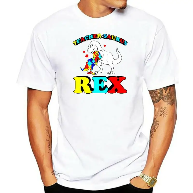Autism Teacher Dinosaur Present Teachersaurus T Shirt Cool Fashion S-3xl Customized 100% Cotton Spring Normal Graphic Shirt
Autism Teacher Dinosaur Present Teachersaurus T Shirt Cool Fashion S-3xl Customized 100% Cotton Spring Normal Graphic Shirt