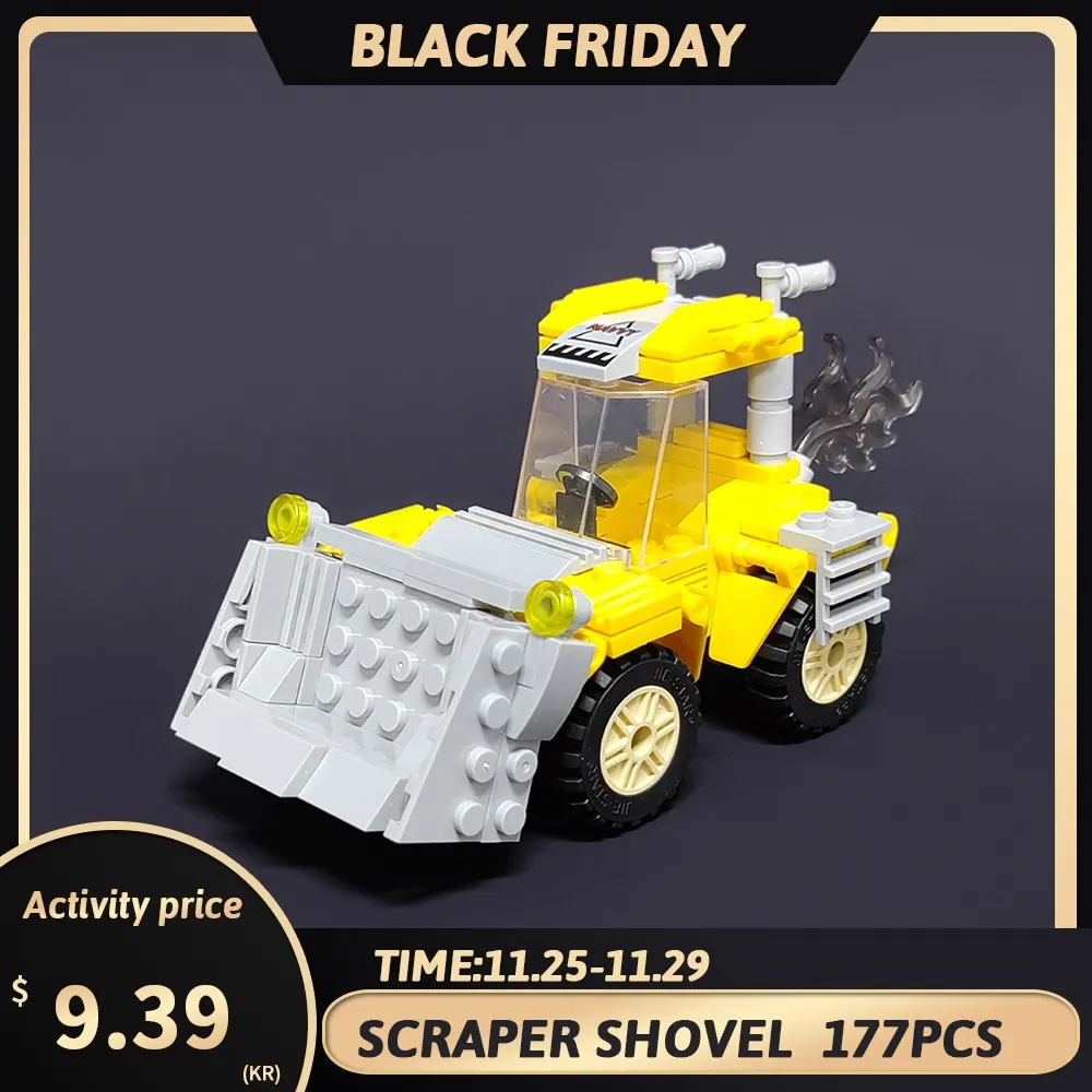 JIESTAR Creative Expert Ideas Engineering Series Scraper Shovel Truck Car Moc Bricks Technical Model Building Blocks Toys 21029
JIESTAR Creative Expert Ideas Engineering Series Scraper Shovel Truck Car Moc Bricks Technical Model Building Blocks Toys 21029