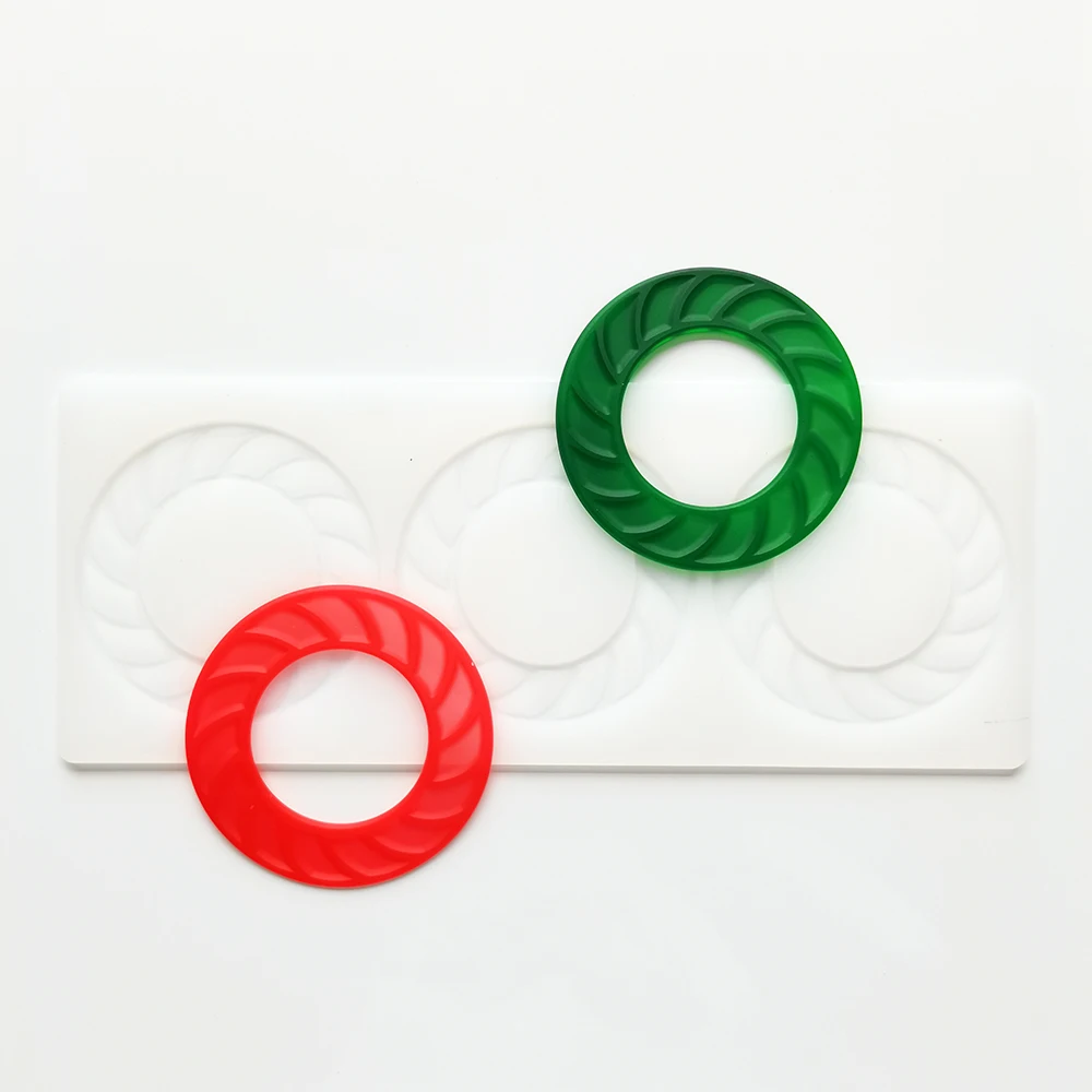 Diy Silicone Chocolate Decorative Mold 3 Ring Fondant Candy Mould Cake Decorating Making Home Kitchen Handmade Baking Tools
Diy Silicone Chocolate Decorative Mold 3 Ring Fondant Candy Mould Cake Decorating Making Home Kitchen Handmade Baking Tools
