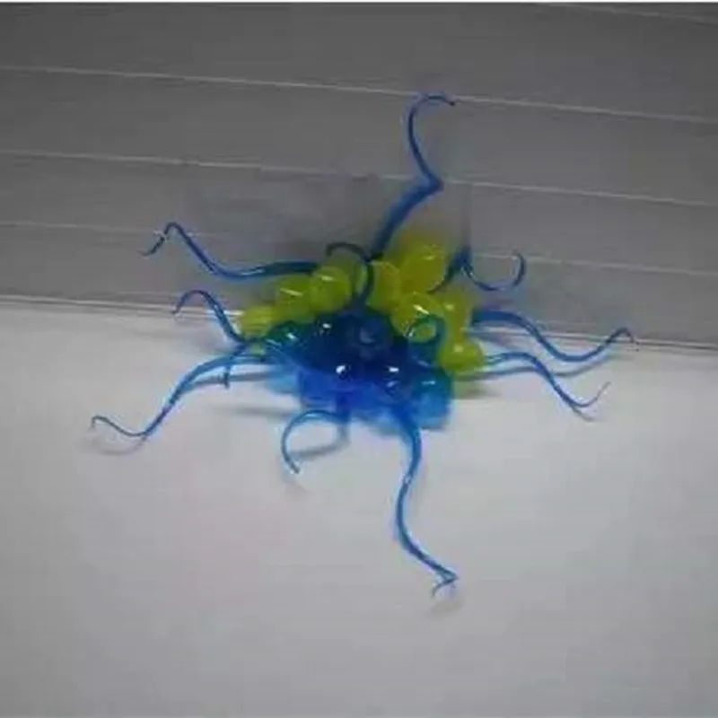 Fancy Handmade Blown Glass Wall Art Lamp Blue Green Flower Sconce Modern LED Lights 2 Inches
Fancy Handmade Blown Glass Wall Art Lamp Blue Green Flower Sconce Modern LED Lights 2 Inches