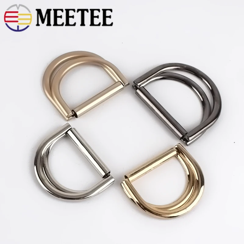 Meetee 4pcs 15-50mm Metal Double D Ring Buckle Luggage Strap Coat Belt Adjustment Button DIY Windbreaker Decor Buckles Material
Meetee 4pcs 15-50mm Metal Double D Ring Buckle Luggage Strap Coat Belt Adjustment Button DIY Windbreaker Decor Buckles Material