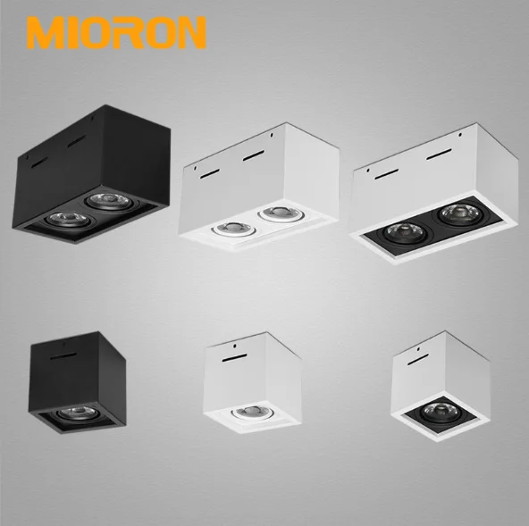 Супер Яркость AC 85 230V площадь поверхностного монтажа светодиодный COB СИД Dimmable вниз