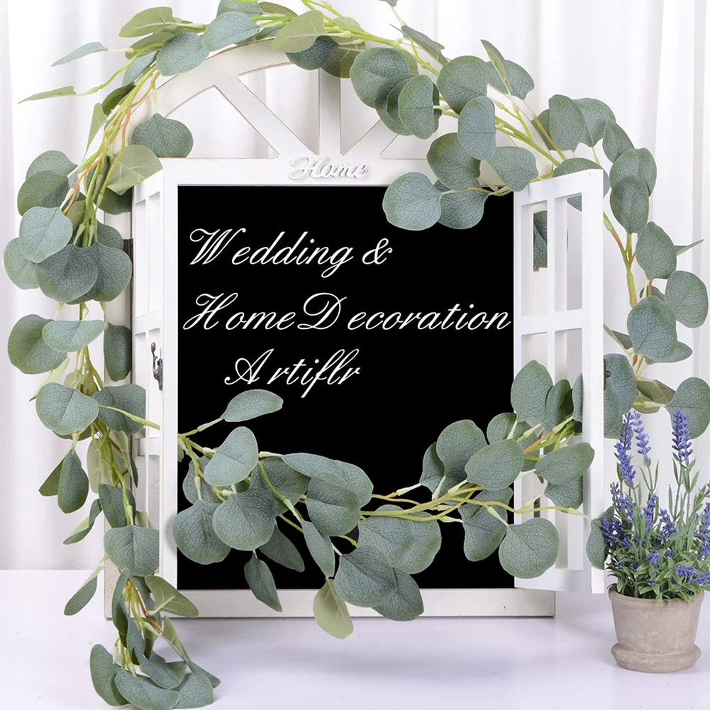 Round Leaf Eucalyptus Rattan simulation Eucalyptus Rattan Indoor Wedding Cloth Exhibition Party Decoration Plant
Round Leaf Eucalyptus Rattan simulation Eucalyptus Rattan Indoor Wedding Cloth Exhibition Party Decoration Plant