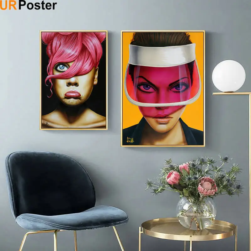 Strange Interesting Girl Face Canvas Paintings Posters and Prints Wall Art Picture for Living Room Home Decoration Room Decor
Strange Interesting Girl Face Canvas Paintings Posters and Prints Wall Art Picture for Living Room Home Decoration Room Decor