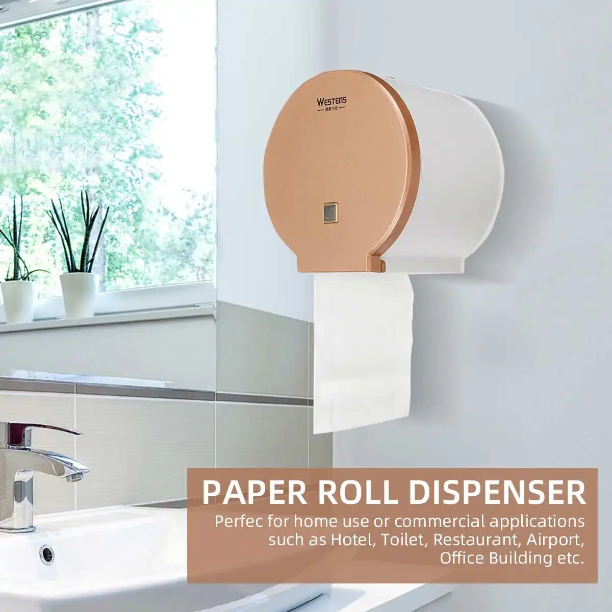 Wall Mounted Toilet Paper Roll Tube Dispenser Tissue Box Creative Tray Waterproof Storage Holder Shelf Home Bathroom Accessories
Wall Mounted Toilet Paper Roll Tube Dispenser Tissue Box Creative Tray Waterproof Storage Holder Shelf Home Bathroom Accessories