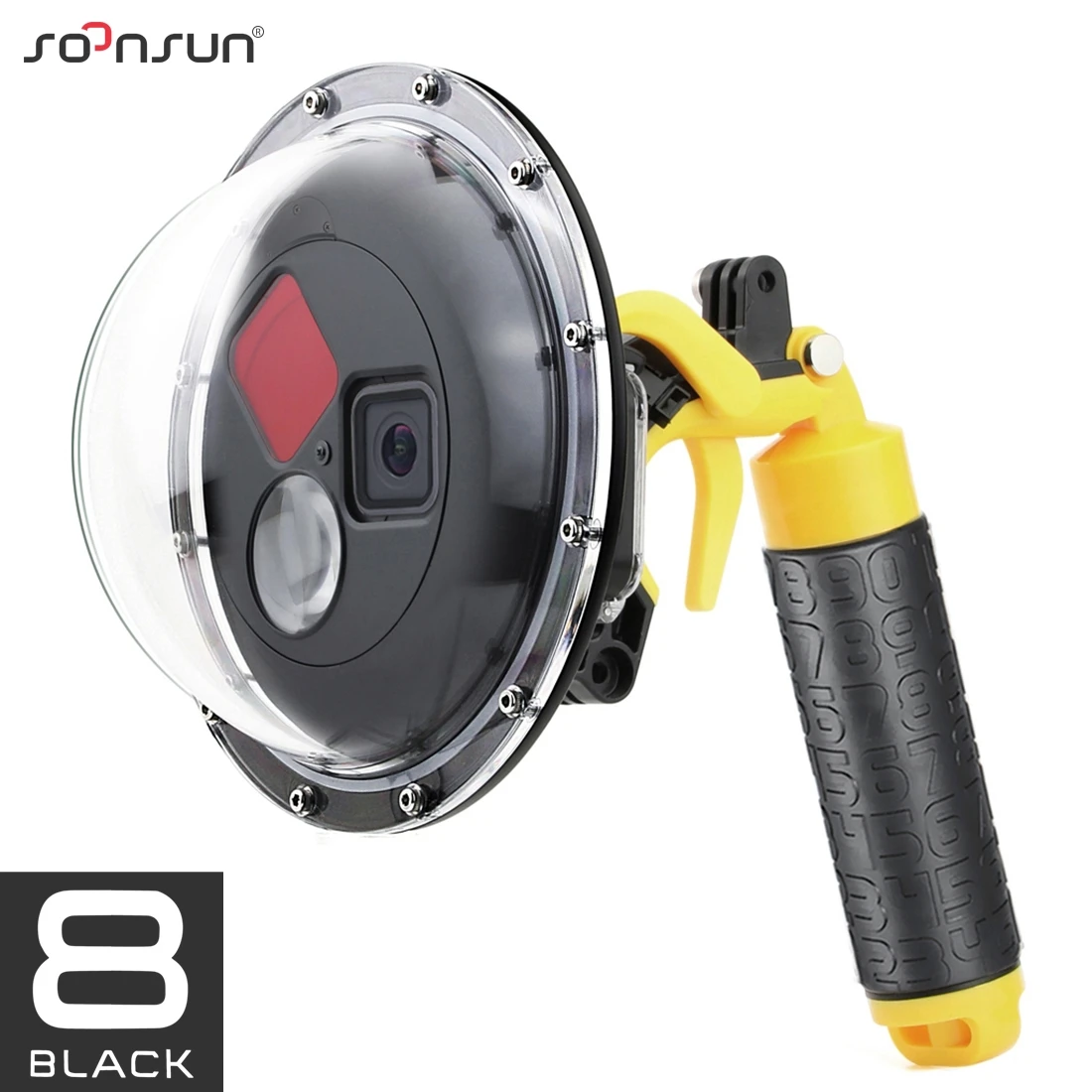 SOONSUN купол порт для GoPro Hero 8 черный Водонепроницаемый купол порт объектива с красным и крупным планом фильтр Корпус чехол Go Pro Аксессуары
SOONSUN купол порт для GoPro Hero 8 черный Водонепроницаемый купол порт объектива с красным и крупным планом фильтр Корпус чехол Go Pro Аксессуары