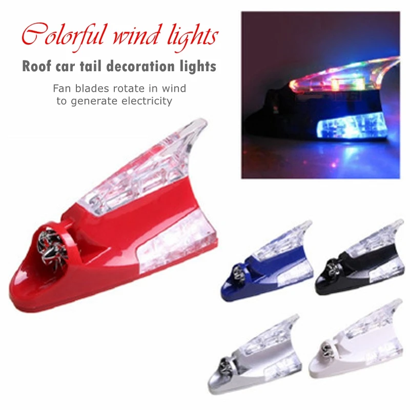 Wind-powered LED Color Lights on The Top of The Car Tail Wing Car Exterior Decorative Atmosphere Lights Suitable for All Models
Wind-powered LED Color Lights on The Top of The Car Tail Wing Car Exterior Decorative Atmosphere Lights Suitable for All Models