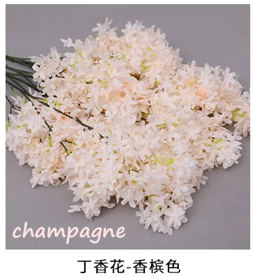 Lilac flower simulation wedding hall decoration stage background artificial flowers wedding flowers
Lilac flower simulation wedding hall decoration stage background artificial flowers wedding flowers