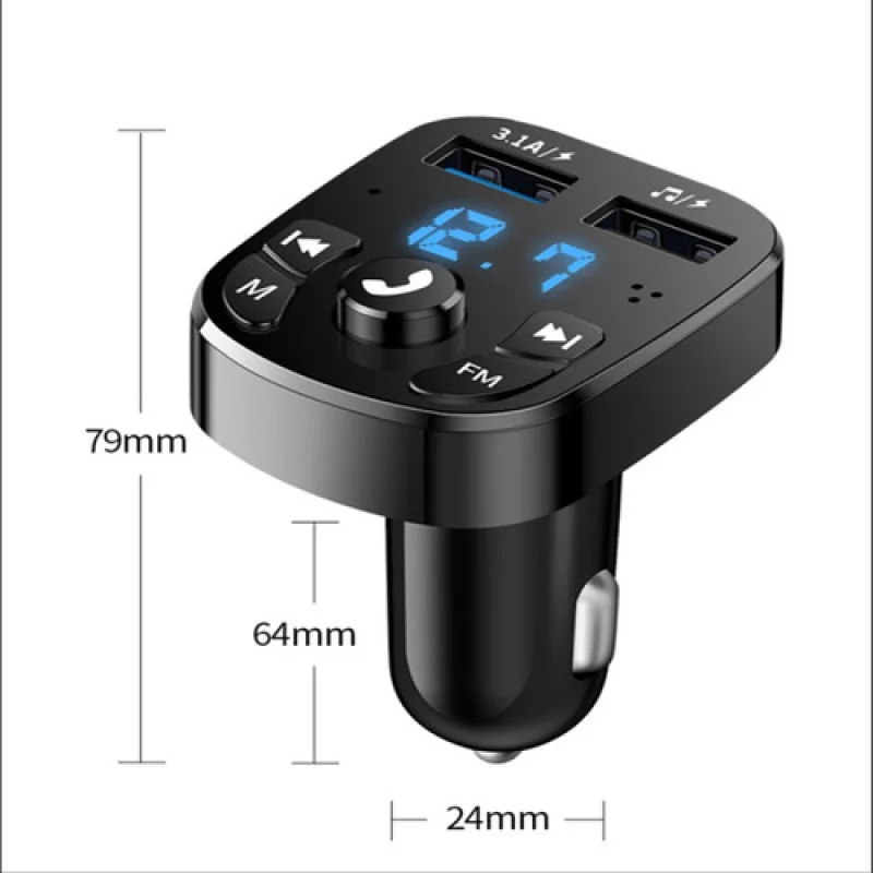 car MP3 player FM Bluetooth receiver car music U disk supplies double USB car fast charge
car MP3 player FM Bluetooth receiver car music U disk supplies double USB car fast charge