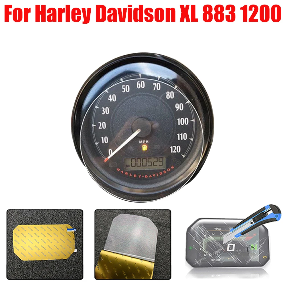 Защитная пленка для защиты экрана от царапин Мотоциклов Harley Davidson Sportster XL 883 1200 XL883