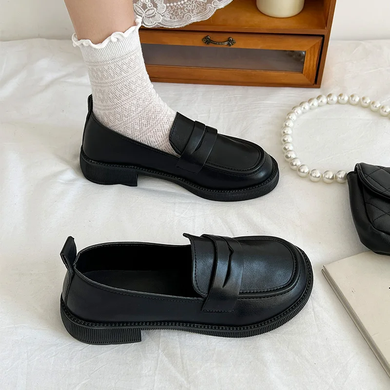 All-Match Shoes Woman 2022 British Style Oxfords Female Footwear Modis Clogs Platform New Retro Preppy Leather Summer Dress Cute
All-Match Shoes Woman 2022 British Style Oxfords Female Footwear Modis Clogs Platform New Retro Preppy Leather Summer Dress Cute