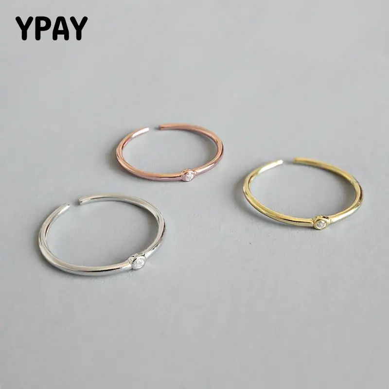 YPAY 100% Real 925 Sterling Silver Rings for Ladies Girls Minimalist Thin Adjustable Finger Ring Fine Party Jewelry Gift YMR526
YPAY 100% Real 925 Sterling Silver Rings for Ladies Girls Minimalist Thin Adjustable Finger Ring Fine Party Jewelry Gift YMR526
