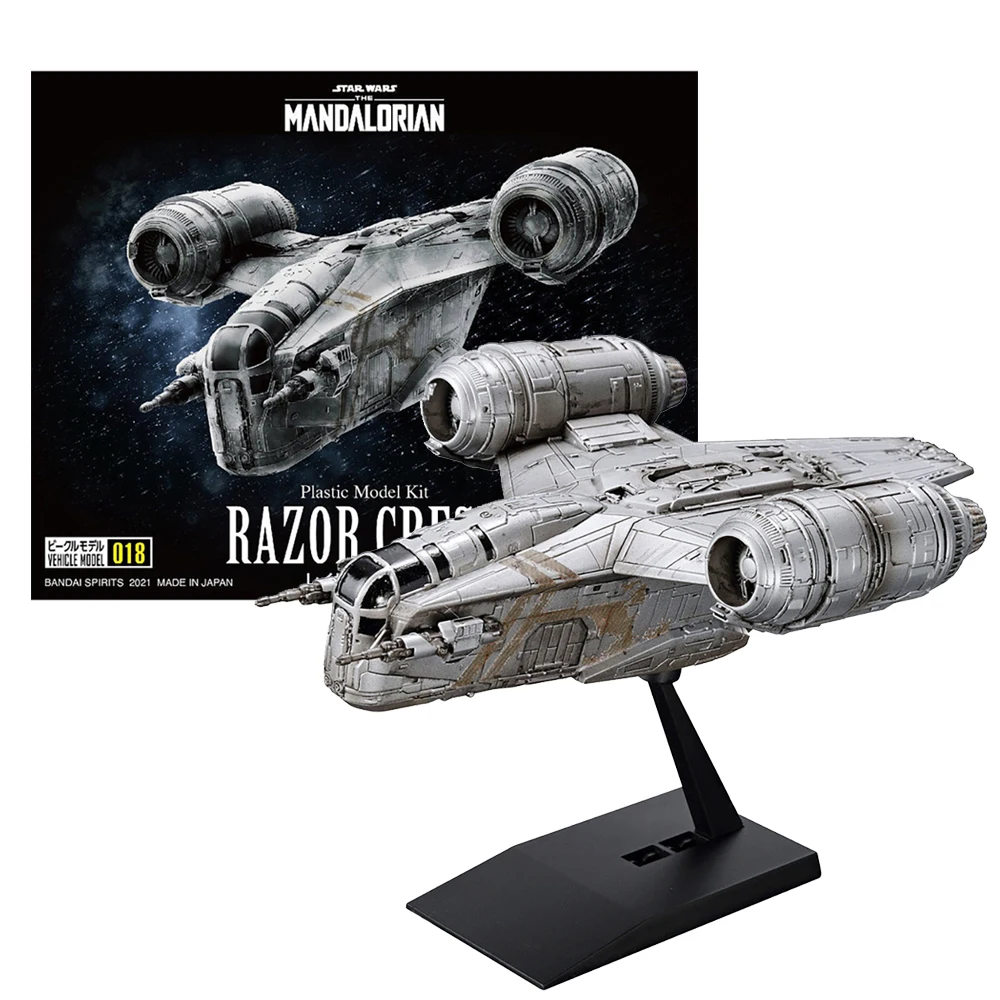 Bandai Star Wars The Mandalorian Razor Crest Vehicle Model 018 Anime Assembly Model Collection Action Figure Kids Toys
Bandai Star Wars The Mandalorian Razor Crest Vehicle Model 018 Anime Assembly Model Collection Action Figure Kids Toys