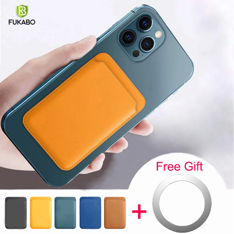 Роскошный кожаный магнитный кошелек мягкая сумка для карт iPhone 11 12 13 Pro Max