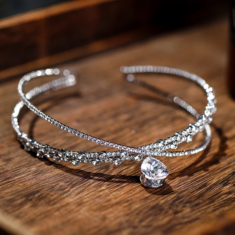 Vintage Crystal Bridal Hair Accessory Wedding Rhinestone Headpieces Waterdrop Leaf Tiara Crown Necklace Bridesmaid Clasp Jewelry
Vintage Crystal Bridal Hair Accessory Wedding Rhinestone Headpieces Waterdrop Leaf Tiara Crown Necklace Bridesmaid Clasp Jewelry