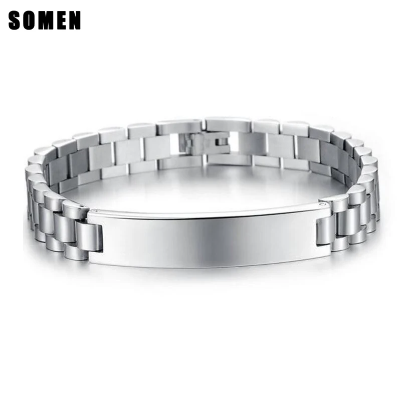 21CM Silver Color Stainless Steel Adjustable Bracelet For Men Classic Style Polished Bracelets Chain Wholesale Jewelry
21CM Silver Color Stainless Steel Adjustable Bracelet For Men Classic Style Polished Bracelets Chain Wholesale Jewelry