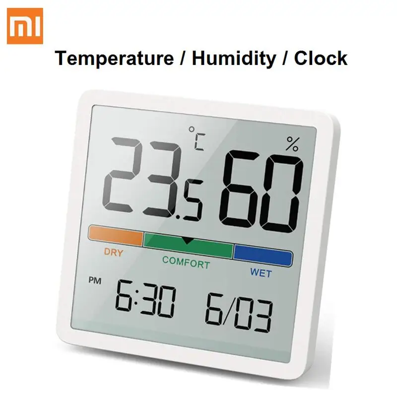 Xiaomi Miiiw Mute Temperature And Humidity Clock Home Indoor High-precision Baby Room C/F Temperature Monitor 3.34inch Screen
Xiaomi Miiiw Mute Temperature And Humidity Clock Home Indoor High-precision Baby Room C/F Temperature Monitor 3.34inch Screen