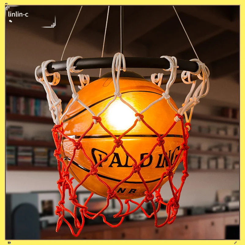 American Style Chandelier Retro Basketball Lamp Creative Restaurant Gymnasium Store Sports Theme Clothing Store Glass Chandelier
American Style Chandelier Retro Basketball Lamp Creative Restaurant Gymnasium Store Sports Theme Clothing Store Glass Chandelier