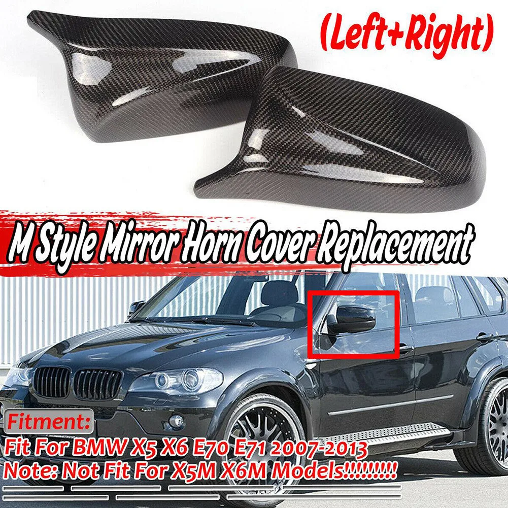 Mirror Covers Fit For BMW X5 X6 E70 E71 2007-2013 M Style Mirror Cap Replacement Side Mirror Cap Rear Door Wing Rear-View
Mirror Covers Fit For BMW X5 X6 E70 E71 2007-2013 M Style Mirror Cap Replacement Side Mirror Cap Rear Door Wing Rear-View