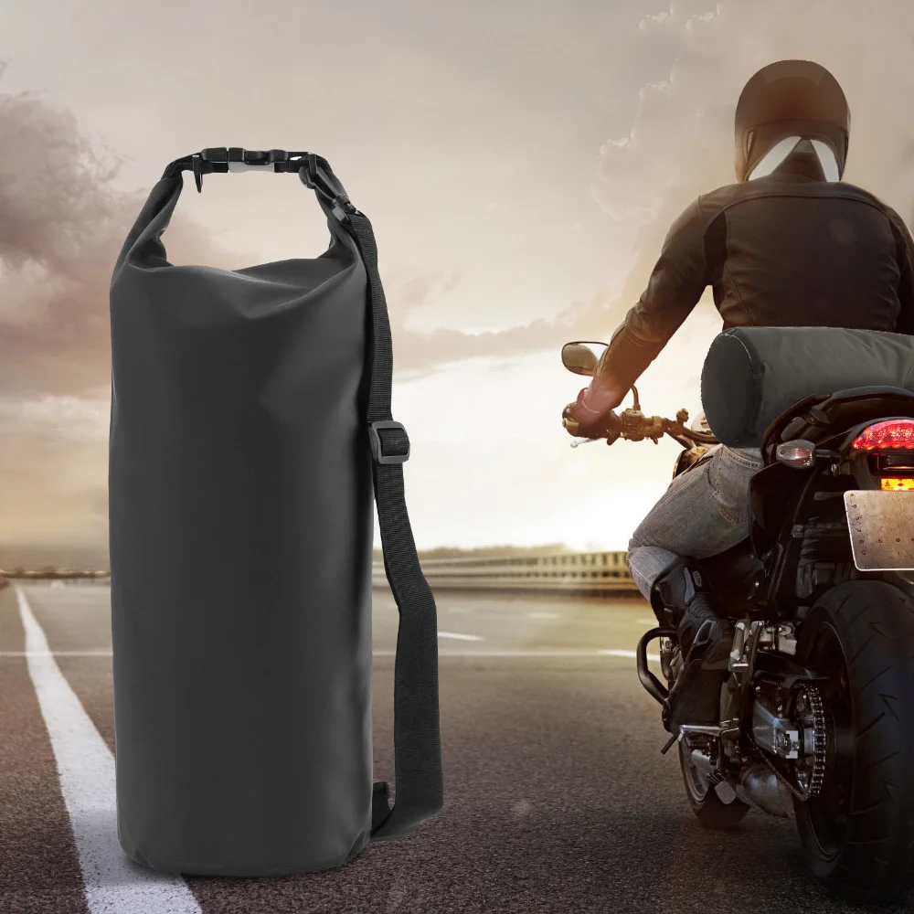 LEEPEE Motorcycle Bag Shoulder Bag Driving Travel Kits 10L 15L 20L 30L Outdoor PVC Dry Sack Bag Waterproof
LEEPEE Motorcycle Bag Shoulder Bag Driving Travel Kits 10L 15L 20L 30L Outdoor PVC Dry Sack Bag Waterproof