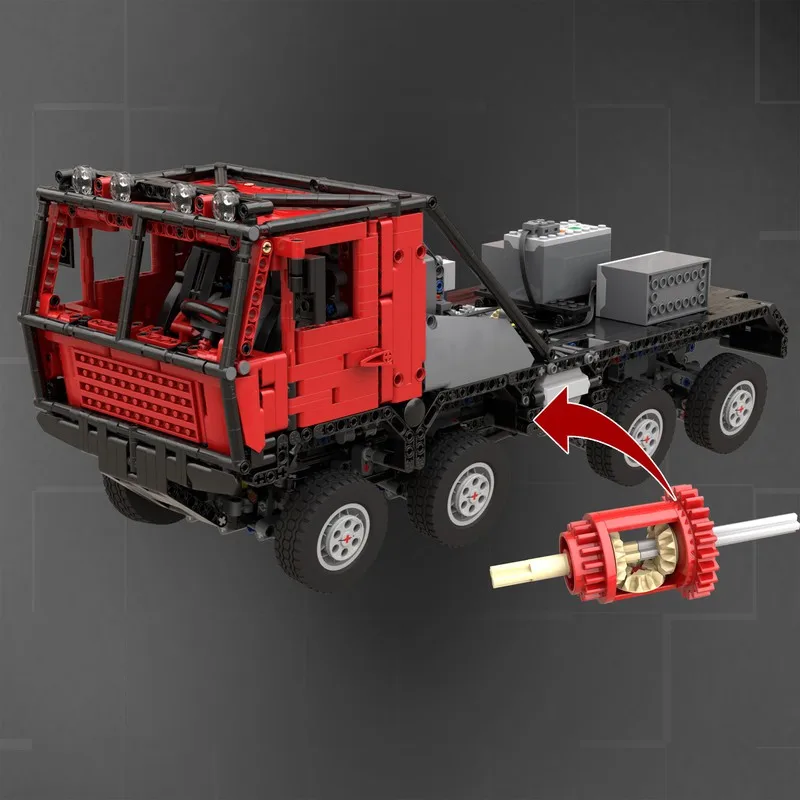 NEW 2021 Small particle building block MOC cross country truck Mini drag remote control assembled toy model boy's birthday gift
NEW 2021 Small particle building block MOC cross country truck Mini drag remote control assembled toy model boy's birthday gift