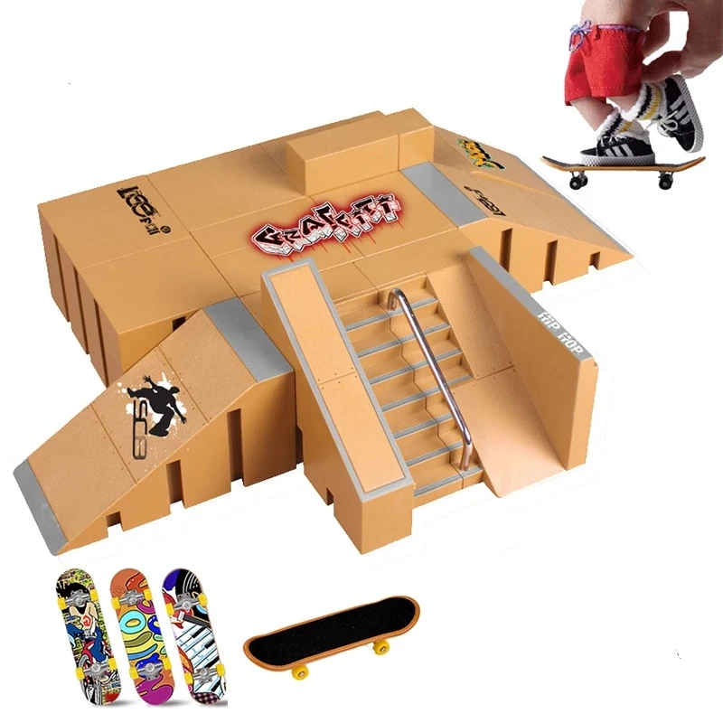 Mini Alloy Finger Skating Board Venue Combination Toys Children Skateboard Ramp Track Educational Toy Set For Boy Birthday Gifts
Mini Alloy Finger Skating Board Venue Combination Toys Children Skateboard Ramp Track Educational Toy Set For Boy Birthday Gifts