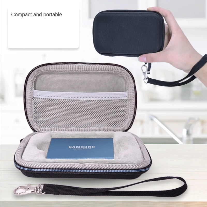 13.5cmx8.5cmx4cm For Samsung T5 Portable EVA Hard Disk Carry Case Bag for Power Bank/Earphones External Storage Hard Drive Bags
13.5cmx8.5cmx4cm For Samsung T5 Portable EVA Hard Disk Carry Case Bag for Power Bank/Earphones External Storage Hard Drive Bags