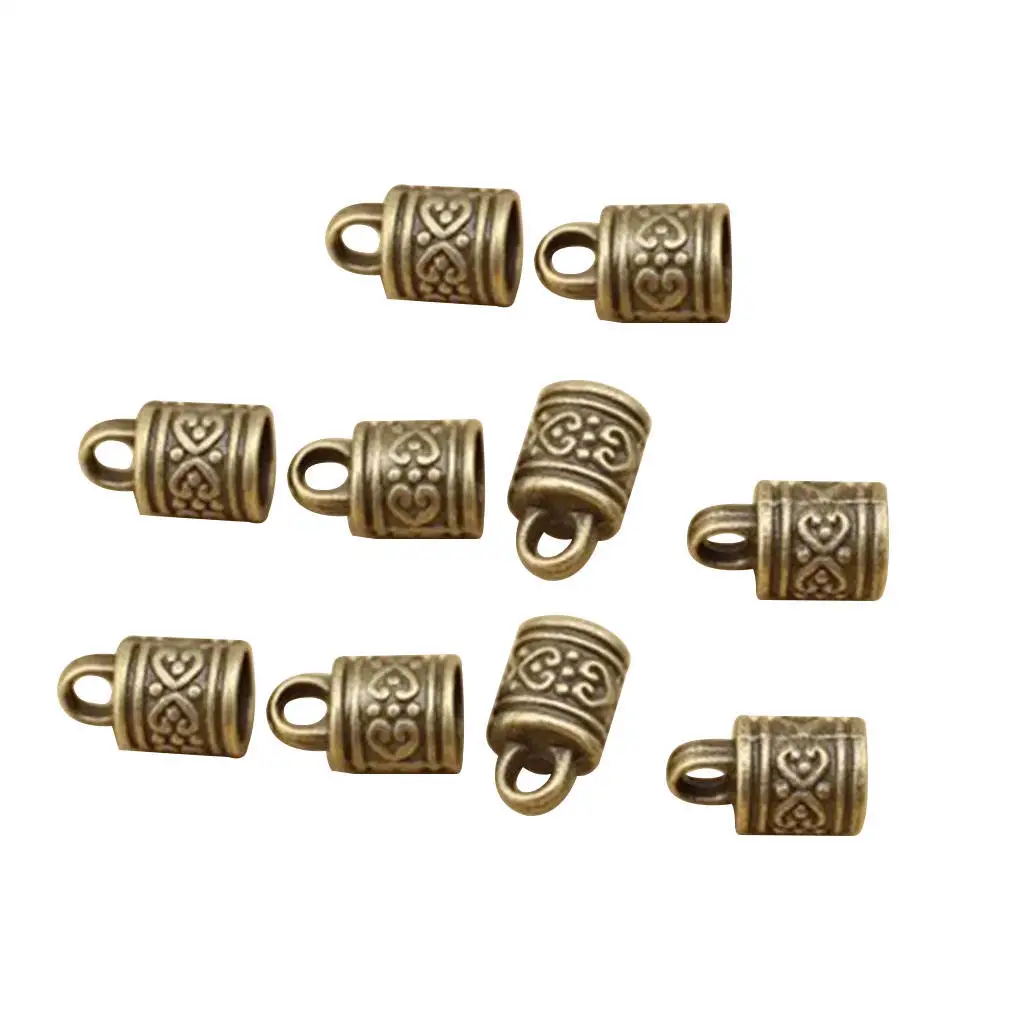 10Pcs 10mm Kumihimo Cord End , Clasp, Ribbon Clamp, Bail Jewelry Finding Supplies 
10Pcs 10mm Kumihimo Cord End , Clasp, Ribbon Clamp, Bail Jewelry Finding Supplies