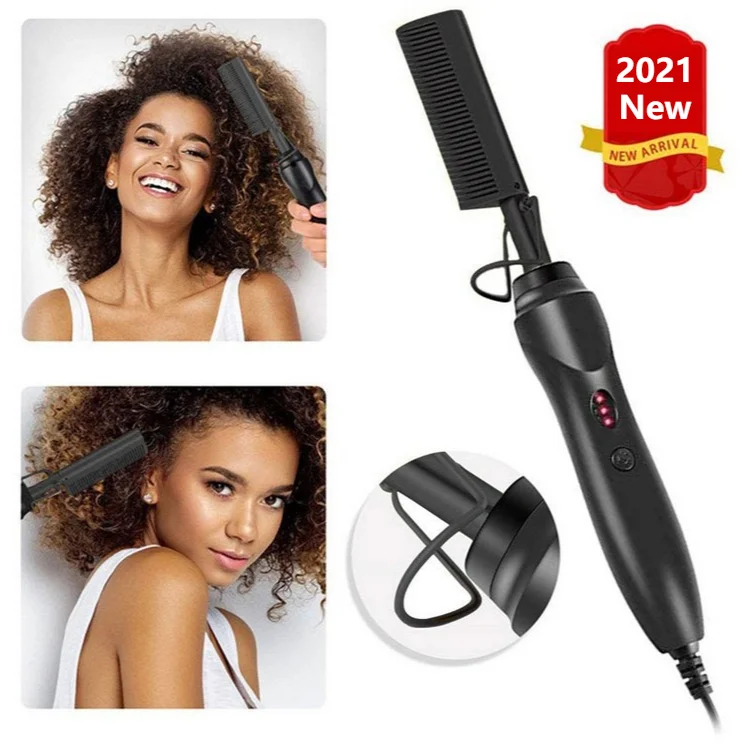 2021 New Hot Air Comb, Straight Hair Comb, Electric Hair Straightener Curling Iron Wet and Dry Hair Straightening Comb Flat Iron
2021 New Hot Air Comb, Straight Hair Comb, Electric Hair Straightener Curling Iron Wet and Dry Hair Straightening Comb Flat Iron