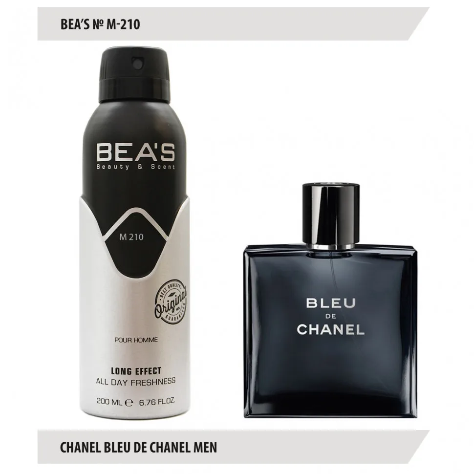 Beas Парфюмированный дезодорант Chanel Bleu De Men 200 мл арт. M 210 | Красота и здоровье