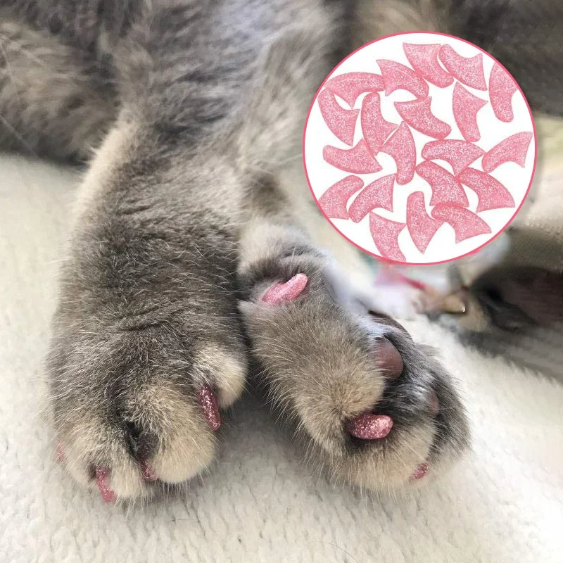 20 Pcs Crystal Pet Dog Cat Nail Supplies Covers Cat Paw Claw Scratch-proof Grooming Glove Soft Gel Full Accessories
20 Pcs Crystal Pet Dog Cat Nail Supplies Covers Cat Paw Claw Scratch-proof Grooming Glove Soft Gel Full Accessories