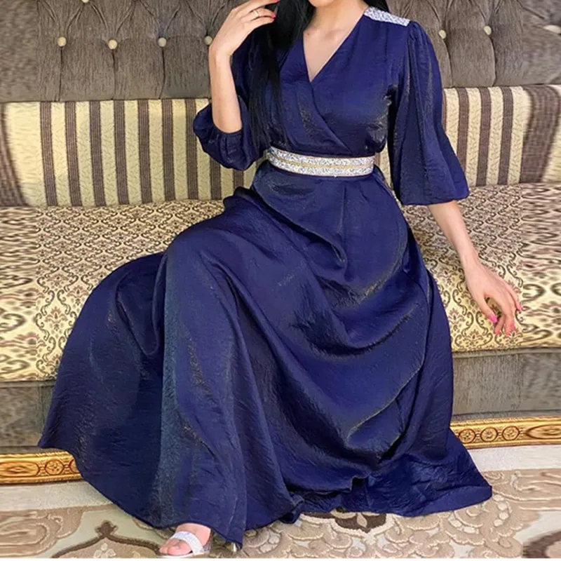 Женское платье Abaya, мусульманское, Африканское, Дубай, Турция, мусульманский женский хиджаб
Женское платье Abaya, мусульманское, Африканское, Дубай, Турция, мусульманский женский хиджаб