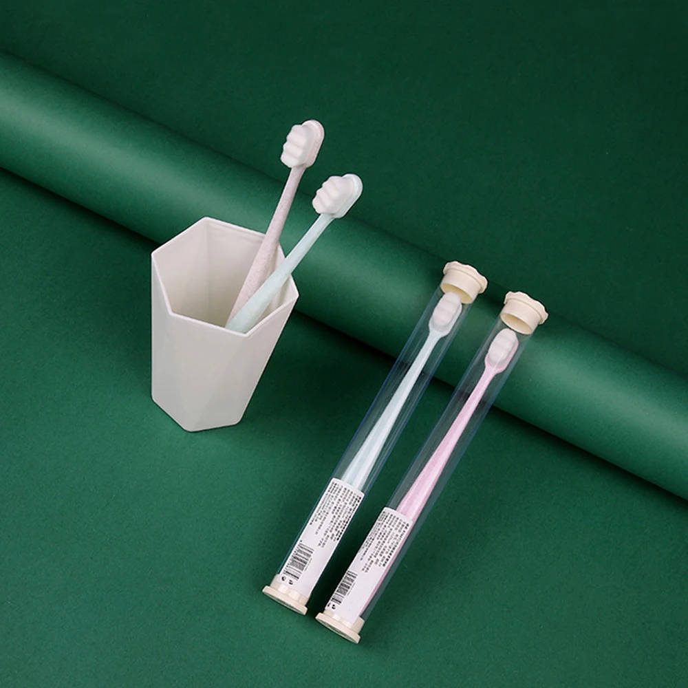 Super Dense Bristles Toothbrush Ultra Soft Bristles Oral Care For Kids Pregnant Sensitive Gums Toothbrush Oral Cleaning Tool
Super Dense Bristles Toothbrush Ultra Soft Bristles Oral Care For Kids Pregnant Sensitive Gums Toothbrush Oral Cleaning Tool