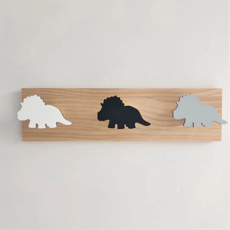 Kids Dinosaur Wall Mounted Coat Hooks Wooden Door Hanger for Boys Bedroom Nursery Playroom Decorations
Kids Dinosaur Wall Mounted Coat Hooks Wooden Door Hanger for Boys Bedroom Nursery Playroom Decorations