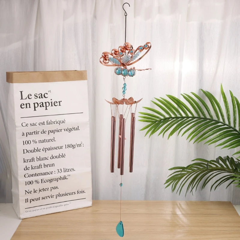 33 Inch Indoor Outdoor Metal Wind Chimes Butterfly Painted Ornaments Memorial Wind Chime with 6 Tubes for Home Patio Porch
33 Inch Indoor Outdoor Metal Wind Chimes Butterfly Painted Ornaments Memorial Wind Chime with 6 Tubes for Home Patio Porch