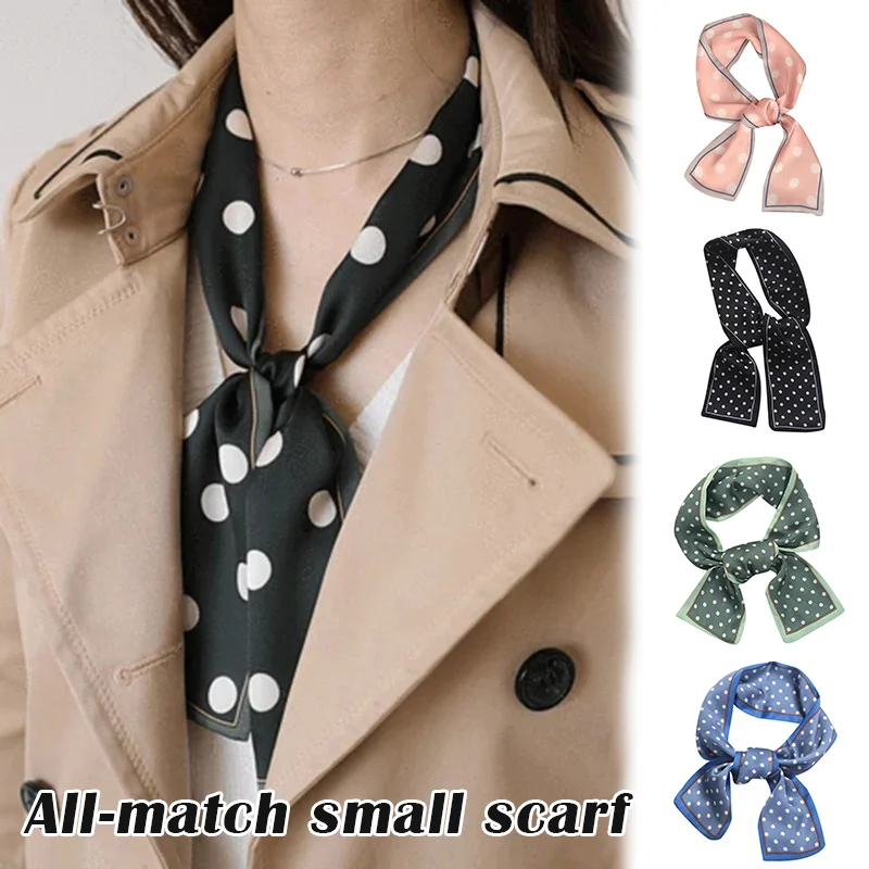 Винтажные шарфы в горошек, квадратный шарф, шейный платок, шейный платок, головной платок для женщин TC21
Винтажные шарфы в горошек, квадратный шарф, шейный платок, шейный платок, головной платок для женщин TC21