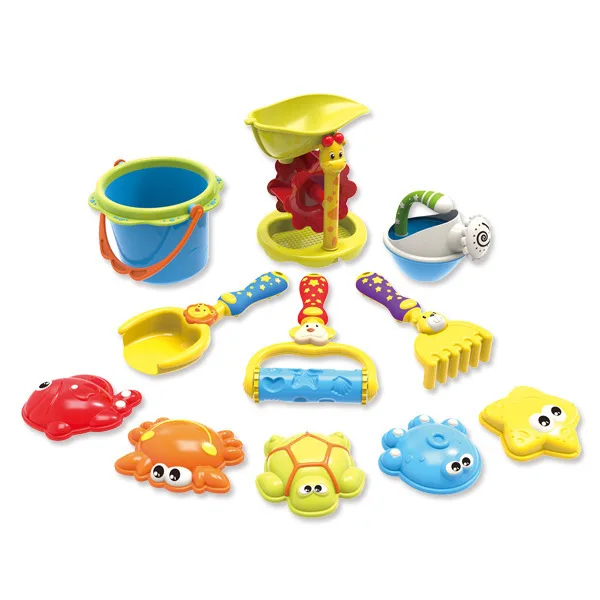 Plastic Kids Beach Toys Sandbox With Cute Animal Model Shovel Rake Bucket Set Outdoor Water Sand Playing Tool Kids Beach Game
Plastic Kids Beach Toys Sandbox With Cute Animal Model Shovel Rake Bucket Set Outdoor Water Sand Playing Tool Kids Beach Game