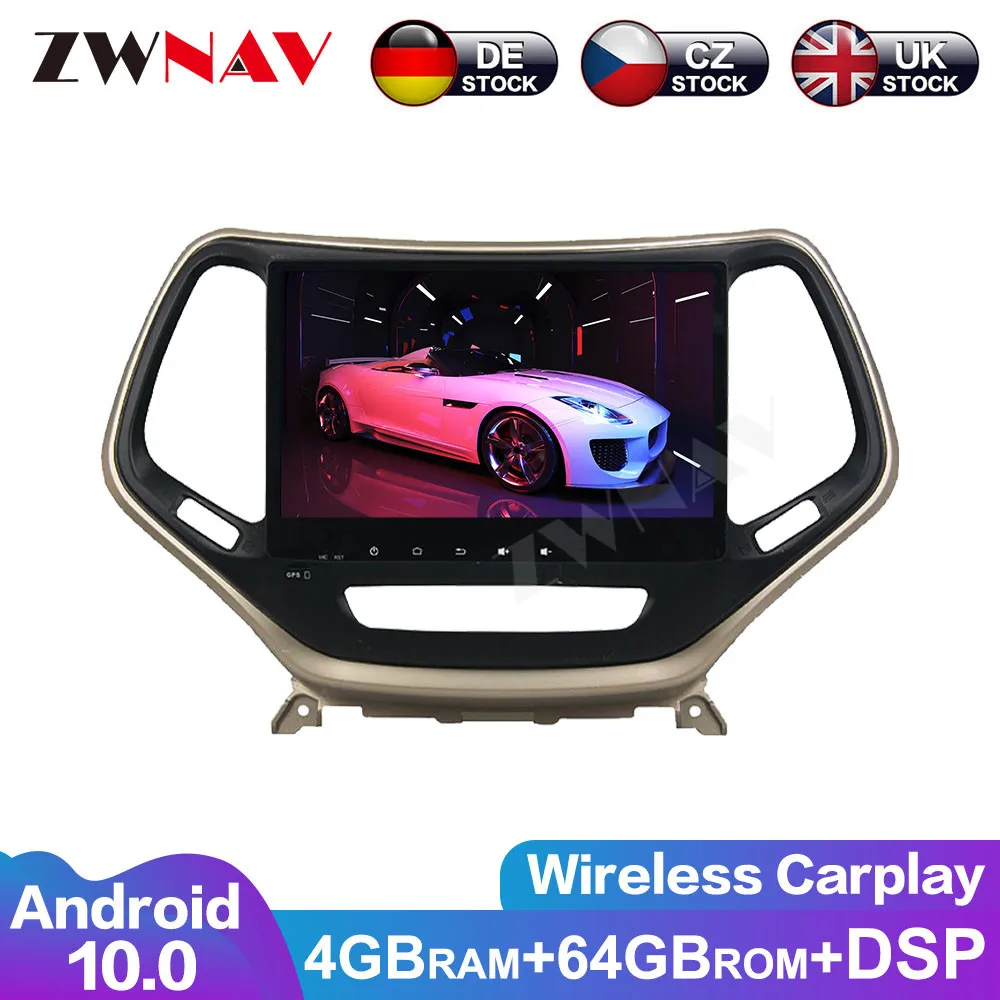 Android 10 4+128GB PX6 With DSP For Jeep Cherokee 2016-2017 Car Radio Video Player Multimedia GPS Navigation Sedan No Dvd 2 Din
Android 10 4+128GB PX6 With DSP For Jeep Cherokee 2016-2017 Car Radio Video Player Multimedia GPS Navigation Sedan No Dvd 2 Din