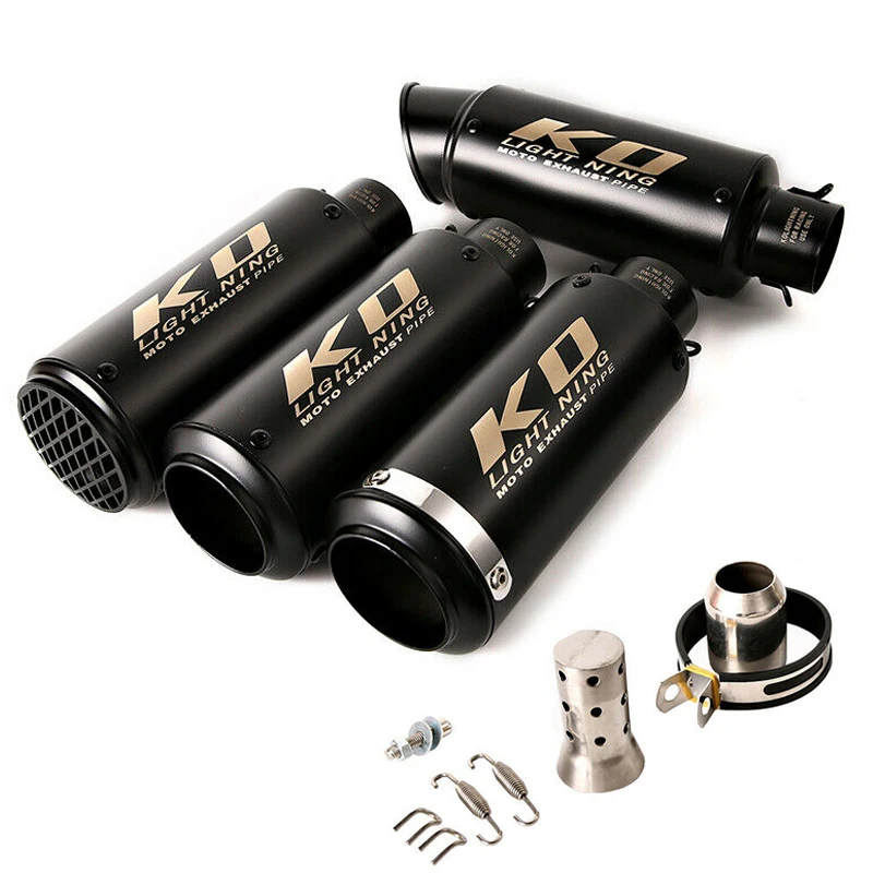 51mm 61mm Uinversal Motorcycle Stailess Steel Pipe Exhaust Silencer Tips Muffler With DB Killer Eshaust System Escape Modified
51mm 61mm Uinversal Motorcycle Stailess Steel Pipe Exhaust Silencer Tips Muffler With DB Killer Eshaust System Escape Modified