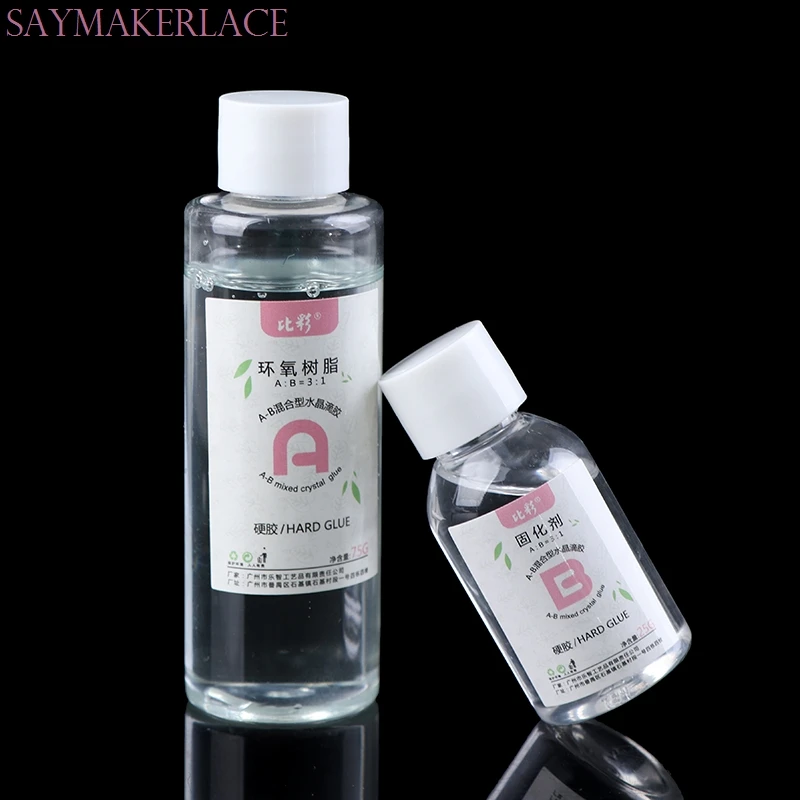 2Pcs DIY Handmade Jewelry AB Hard/Soft Glue Crystal Transparent Epoxy Glues Crystal Specimen Transparent Crafts Accessories
2Pcs DIY Handmade Jewelry AB Hard/Soft Glue Crystal Transparent Epoxy Glues Crystal Specimen Transparent Crafts Accessories