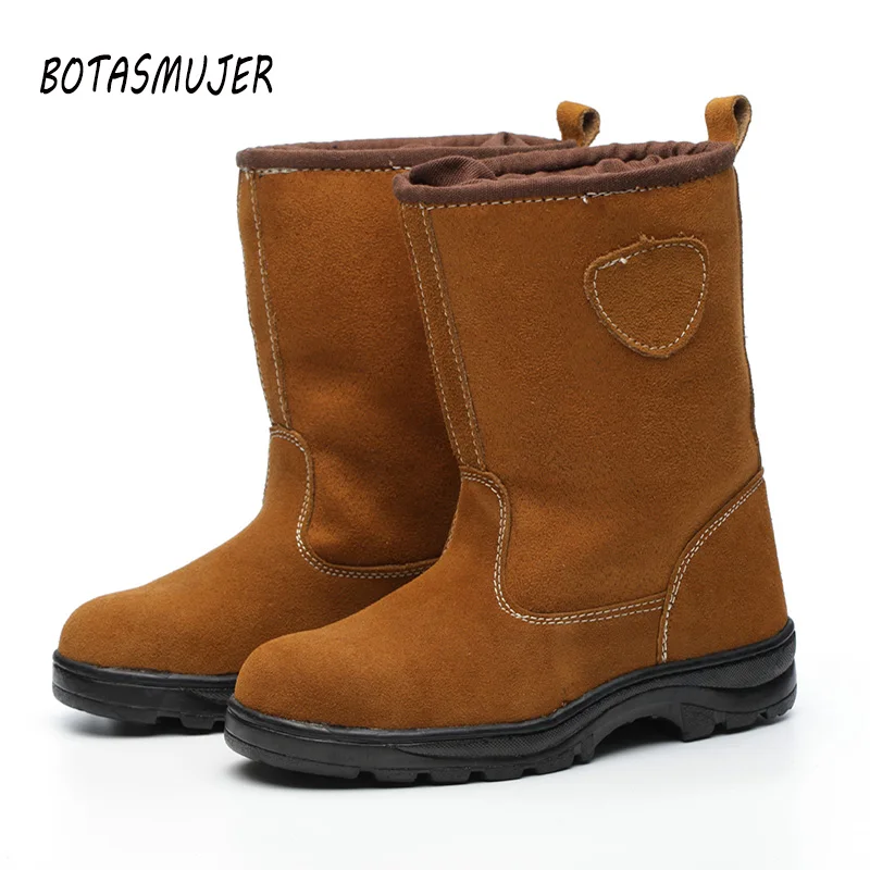 Safety Boots Men Winter Plus Velvet Plus Cotton Safety Shoes Warm High Help Site Shoes flip Work Safety Shoes Oil Resistant Wear
Safety Boots Men Winter Plus Velvet Plus Cotton Safety Shoes Warm High Help Site Shoes flip Work Safety Shoes Oil Resistant Wear