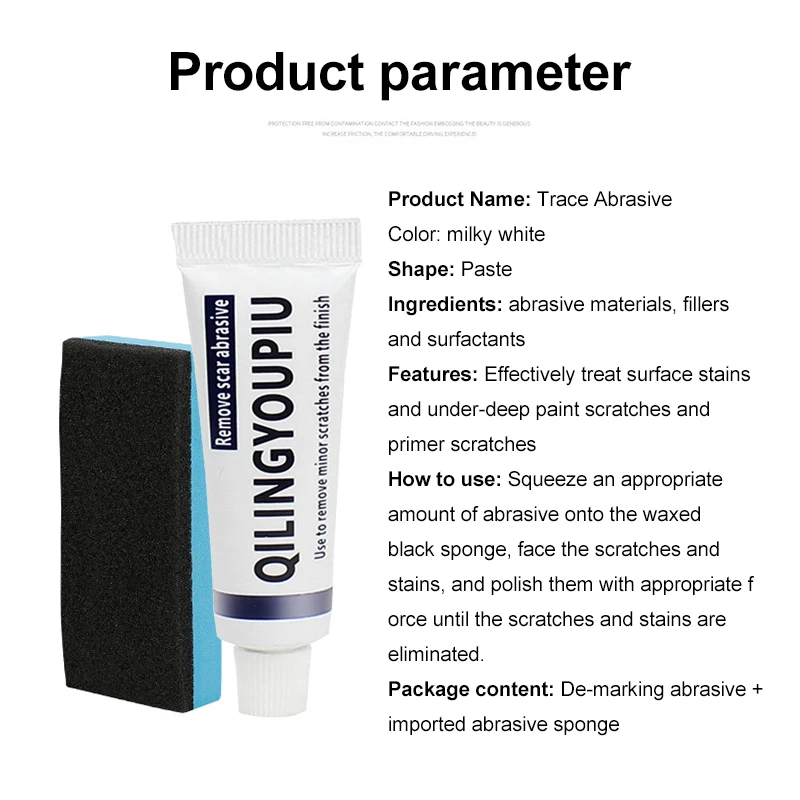 Auto Scratch Repair Tool Car Scratches Repair Polishing Wax Anti Scratch Cream Paint Scratch Remover Care Maintenance Paint Care
Auto Scratch Repair Tool Car Scratches Repair Polishing Wax Anti Scratch Cream Paint Scratch Remover Care Maintenance Paint Care