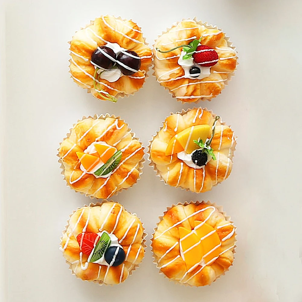 6pcs PU Fake Bread Artificial Foods squishy bread Festive Party Supply Simulation Bread Model photography Fake Bread Props
6pcs PU Fake Bread Artificial Foods squishy bread Festive Party Supply Simulation Bread Model photography Fake Bread Props