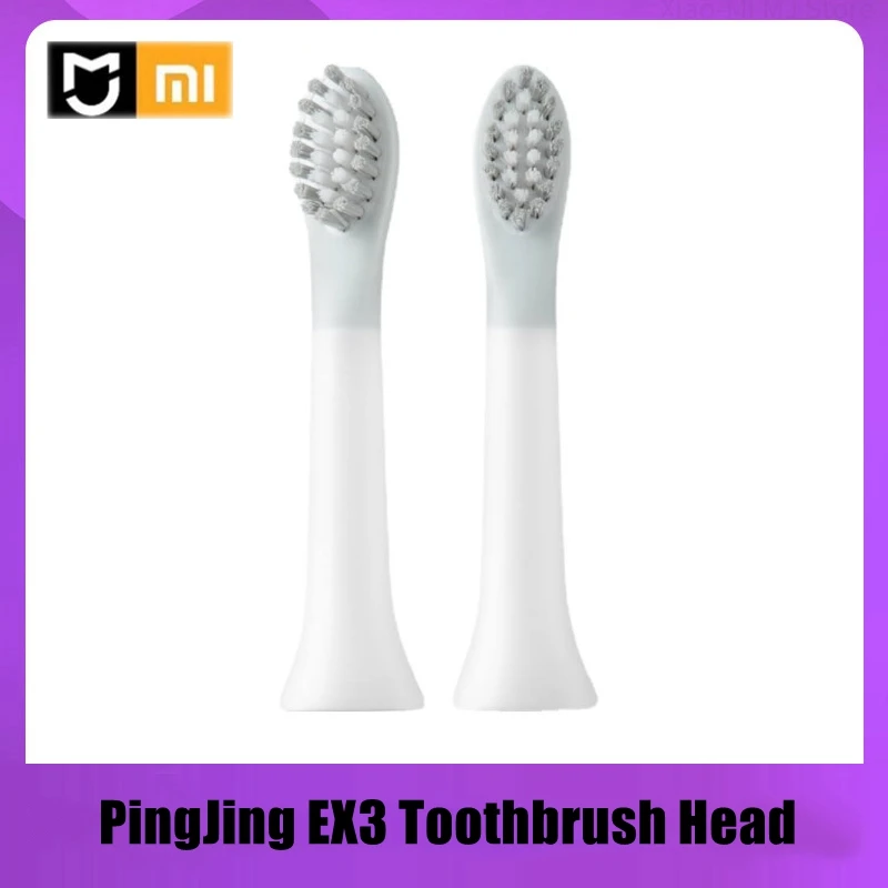 2pcs/lot Original Xiaomi Toothbrush Brush Head For SO WHITE Electric Toothbrush EX3 Soft Bristles Deep Cleaning
2pcs/lot Original Xiaomi Toothbrush Brush Head For SO WHITE Electric Toothbrush EX3 Soft Bristles Deep Cleaning