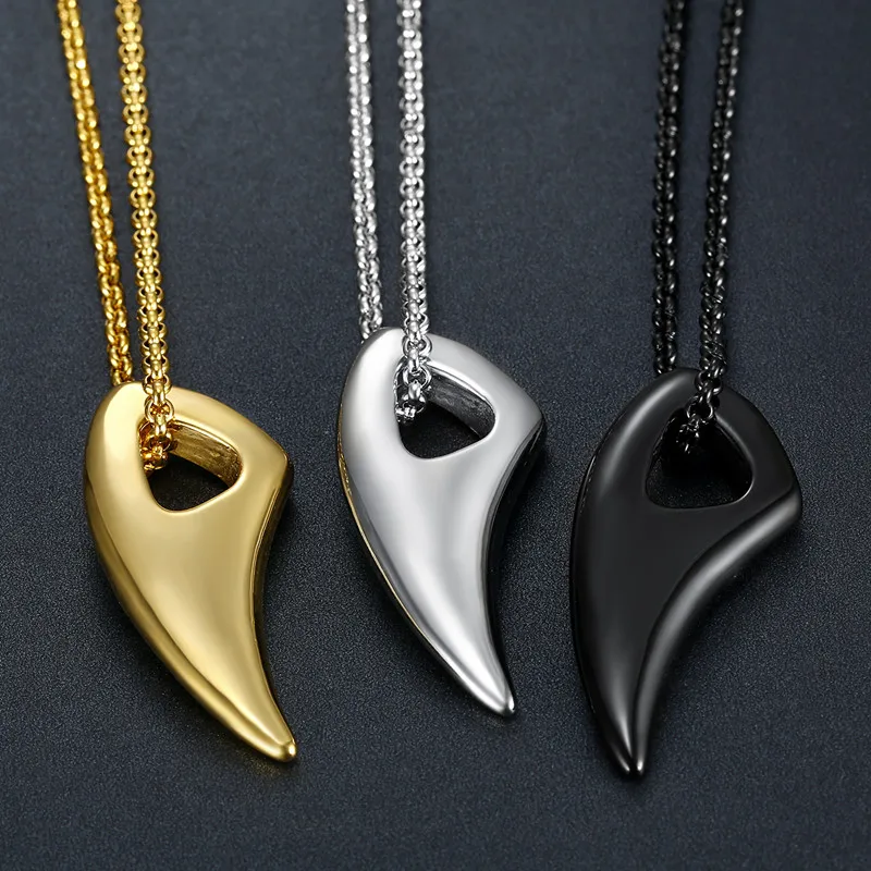 Stainless Steel His&Her Wolf Tooth Pendant Necklace for Men Women Jewelry Couples Gift Necklaces Adjustable Leather Rope
Stainless Steel His&Her Wolf Tooth Pendant Necklace for Men Women Jewelry Couples Gift Necklaces Adjustable Leather Rope