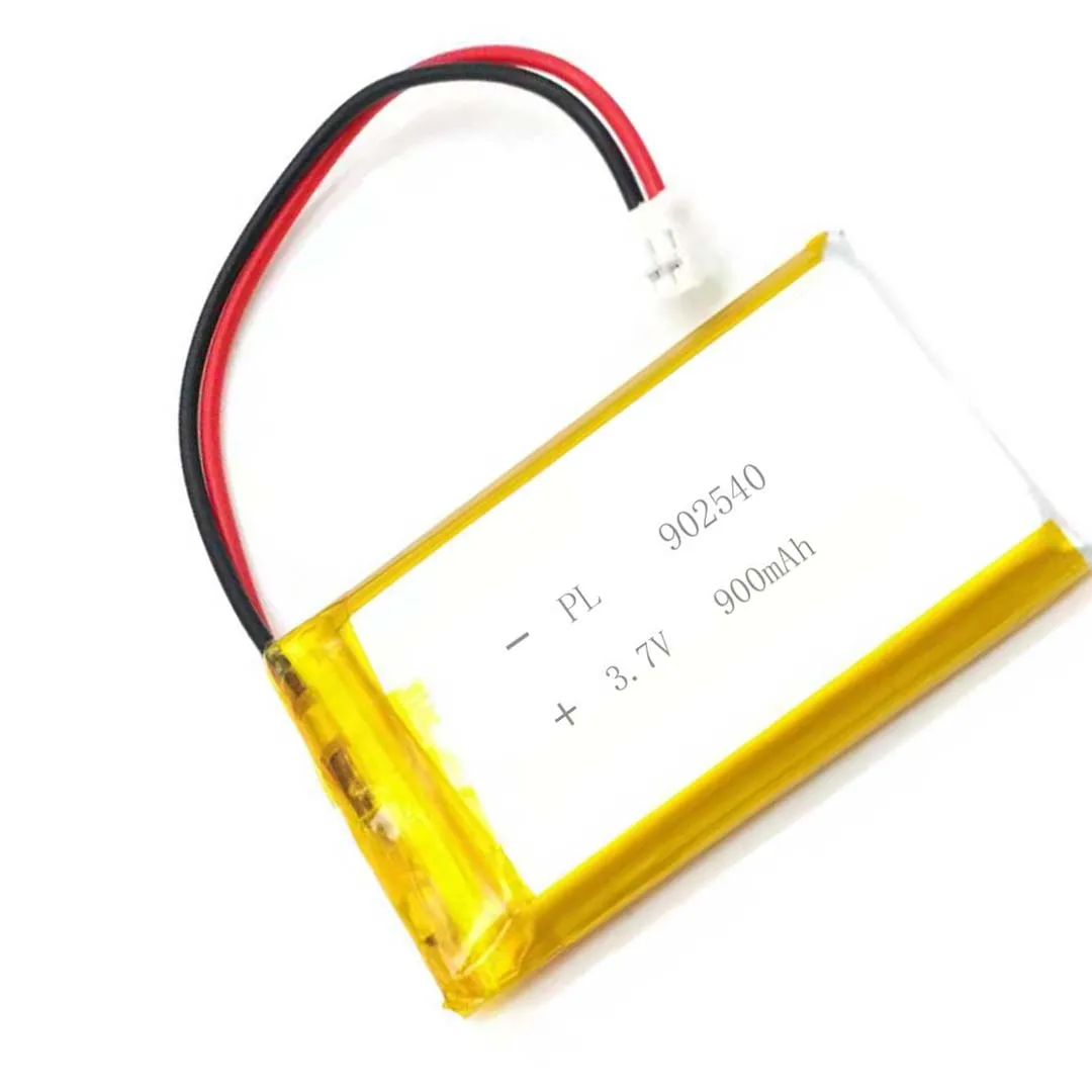 2/5/20/200/1000/10000pcs 3.7V 900mAh 902540 Li Lithium Polymer ion Battery with 2.0mm JST
2/5/20/200/1000/10000pcs 3.7V 900mAh 902540 Li Lithium Polymer ion Battery with 2.0mm JST