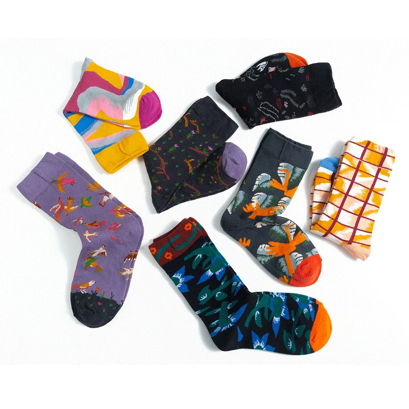 Warm Harajuku Cartoon Cotton Winter Socks Skate Casual Men Women Couple Socks Kawaii Cute Short Happy Personality Funny Socks
Warm Harajuku Cartoon Cotton Winter Socks Skate Casual Men Women Couple Socks Kawaii Cute Short Happy Personality Funny Socks
