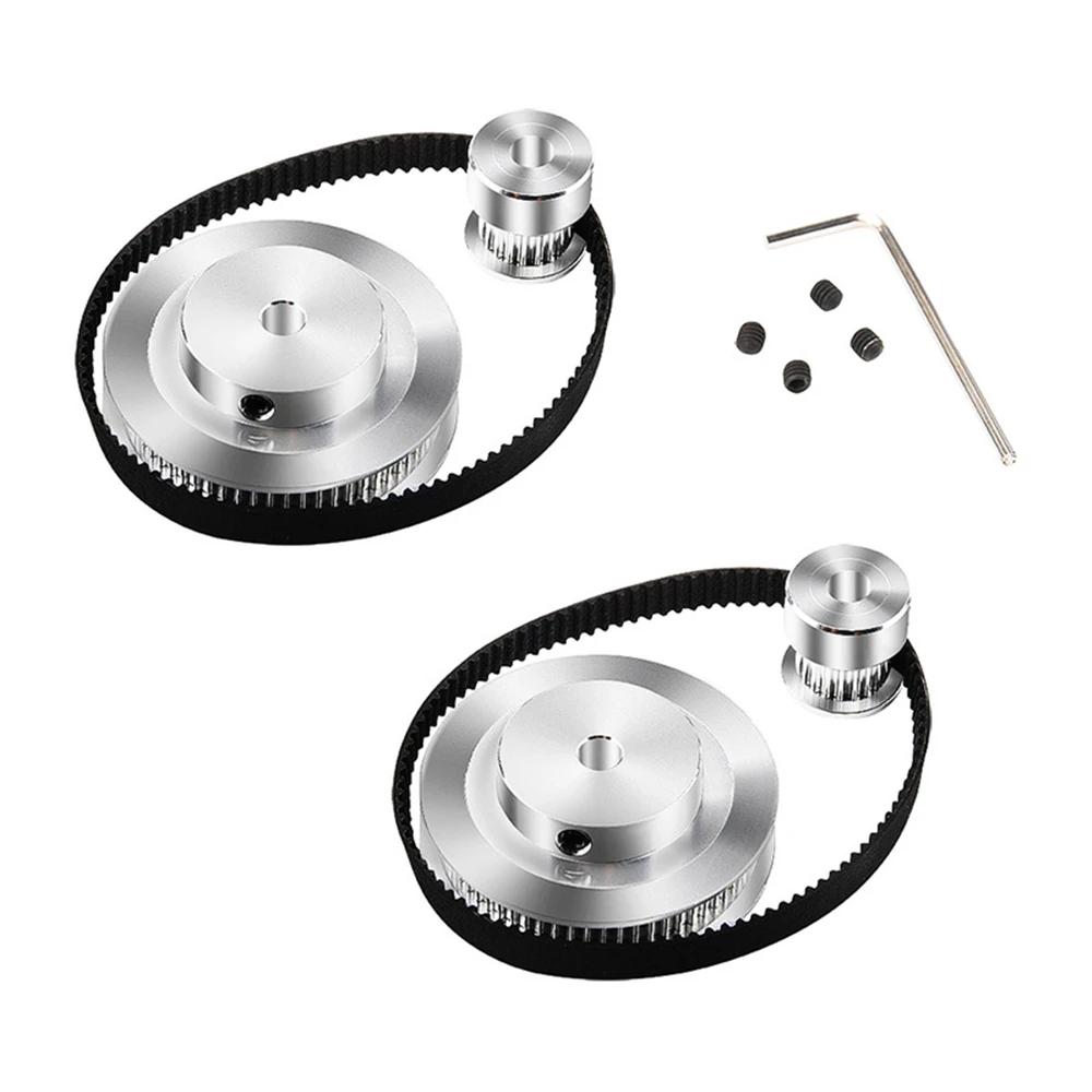 1Set 3D Printer Accessories For VORON 2.4 60 Teeth Inner Hole 5mm Synchronous Wheel With 200mm Closed Loop Belt Kit
1Set 3D Printer Accessories For VORON 2.4 60 Teeth Inner Hole 5mm Synchronous Wheel With 200mm Closed Loop Belt Kit